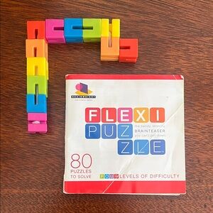 Brainwright Flexi Puzzle, 80 Puzzles To Solve 4 Levels of Difficulty Instruction